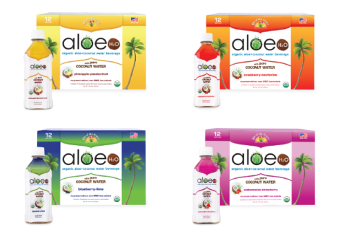 Aloe H2O Coconut flavored water by Lily of the desert