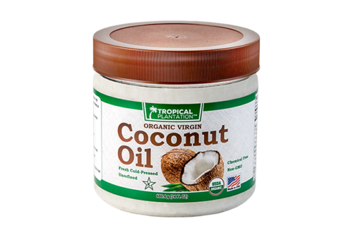Tropical Plantation Coconut Oil 24oz jar